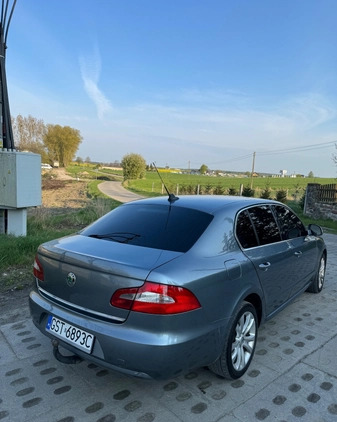 Skoda Superb cena 26900 przebieg: 316715, rok produkcji 2008 z Węgorzewo małe 106